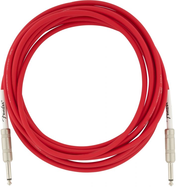 Fender Original Instrument Cable Fiesta Red 5.5 Metre Kablo