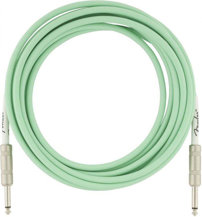 Fender Original Instrument Cable Surf Green 5.5 Metre Kablo