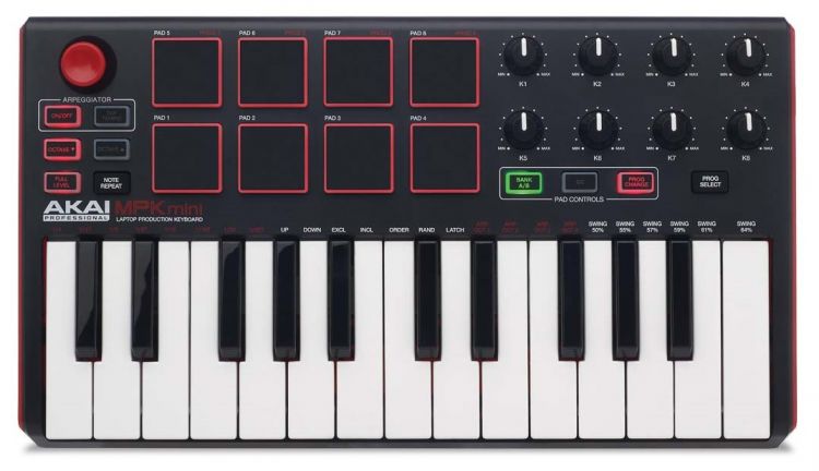 AKAI MPKMINI 2 Müzik Prodüksiyonu Klavye Kontrol Cihazı
