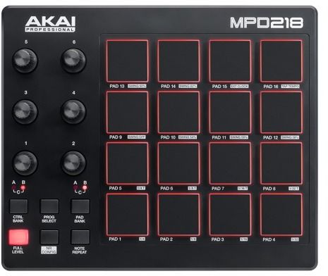 AKAI MPD218 USB Drum Pad Kontrol Cihazı