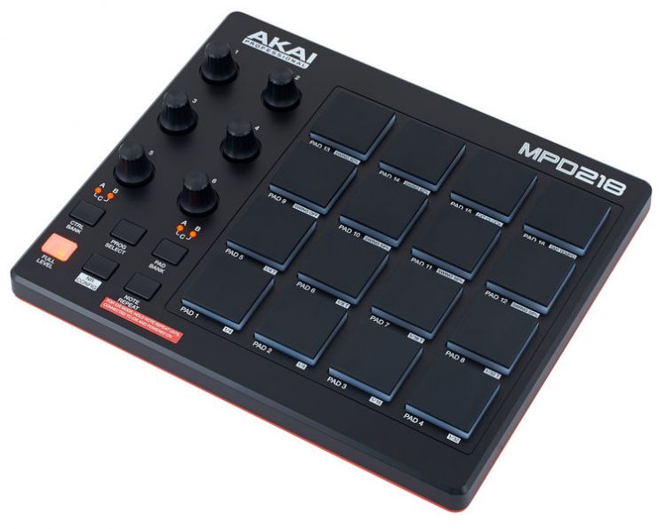 AKAI MPD218 USB Drum Pad Kontrol Cihazı