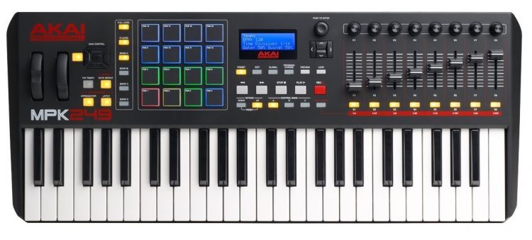 AKAI MPK249 Müzik Prodüksiyonu Klavye Kontrol Cihazı