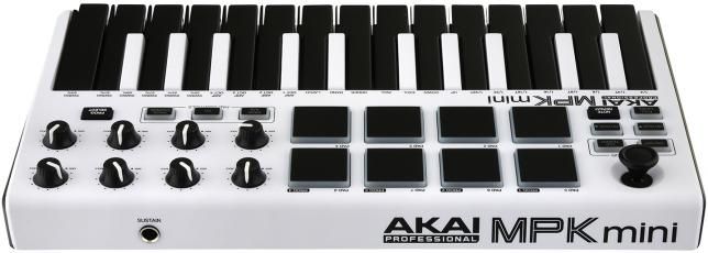 AKAI MPKMINI2 WHITE 25 Tuşlu MIDI Klavye