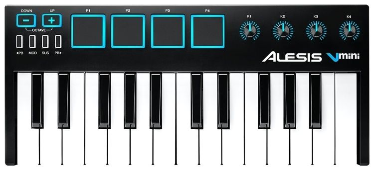 ALESIS VMINI 25-Tuş USB/MIDI Controller