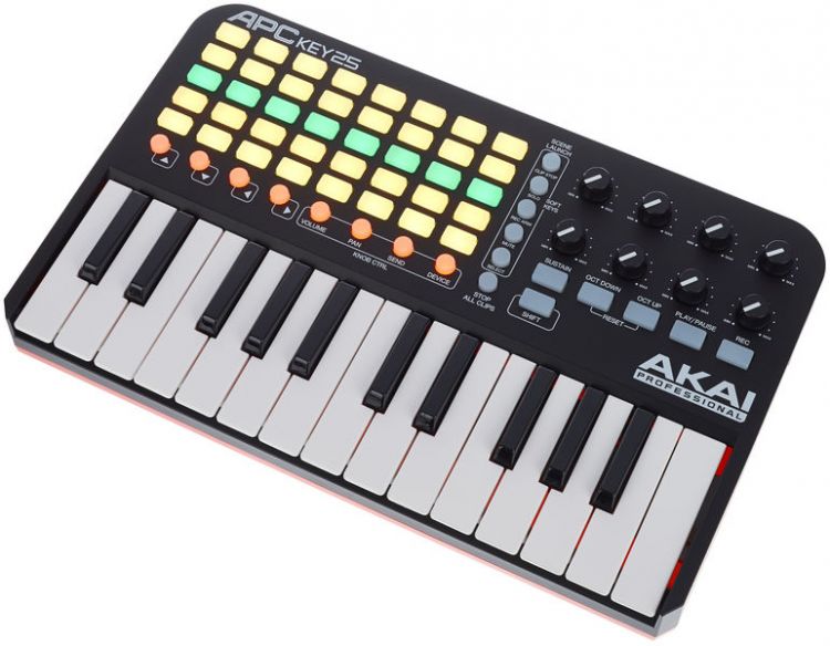 AKAI APCKEY25 Müzik Prodüksiyonu Klavye Kontrol Cihazı