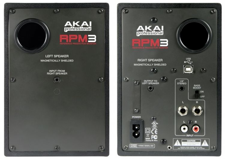 AKAI RPM3 USB Ses Kartı ve Stüdyo Monitörü