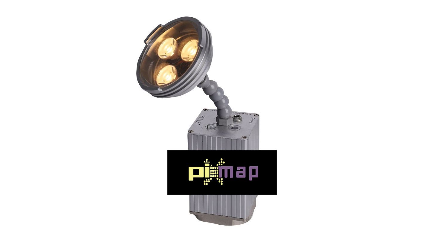 Akülü Sıcak Beyaz LED Pinspot Işık