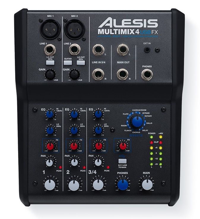 Alesis MULTIMIX 4 USB FX Mixer Ses Kartı