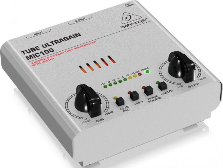 MIC100 - Tube Ultragain Lambalı Mikrofon Preamfisi