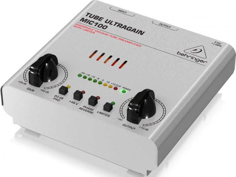 MIC100 - Tube Ultragain Lambalı Mikrofon Preamfisi