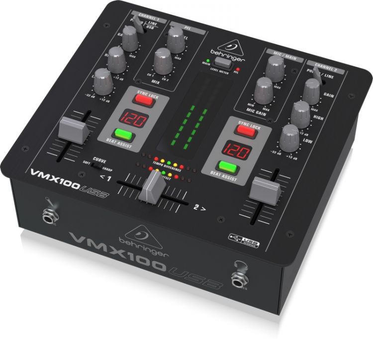 Pro Mixer VMX100USB USB Dj Mikseri