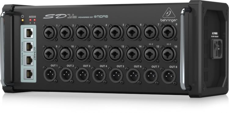 SD16 I/O Stage Box Ses Kartı