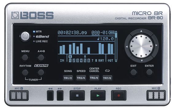 Boss Micro BR-80 Dijital Kayıt Cihazı