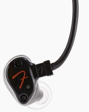 Fender PureSonic Wired Earbuds Black Metallic