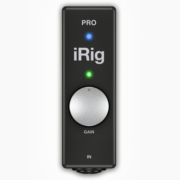 IK Multimedia iRig PRO Universal Ses kartı & Mikrofon Preamp(iOS, Android, Mac & PC)
