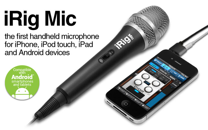 IK Multimedia iRig Mic El Mikrofonu (iOS & Android)