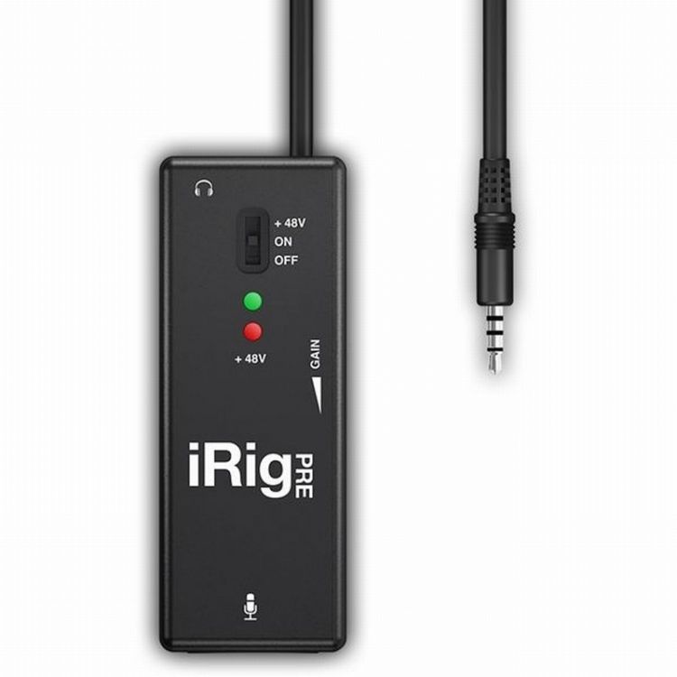 IK Multimedia iRig PRE Mikrofon Arabirim / Preamp (iOS & Android)