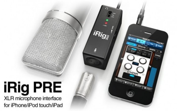 IK Multimedia iRig PRE Mikrofon Arabirim / Preamp (iOS & Android)