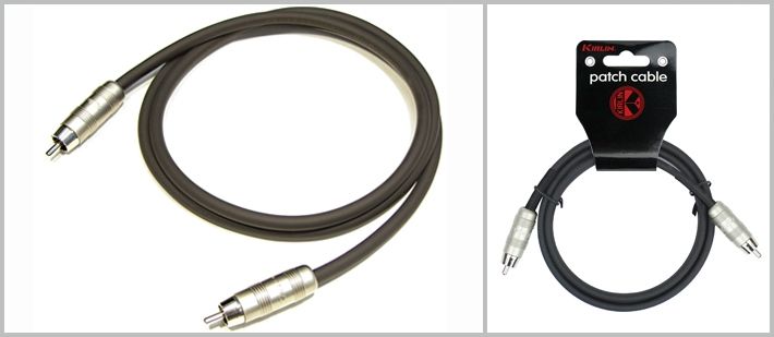 KIRLIN AP-208PR-3M-BK 3 Metre RCA Ses Kablosu