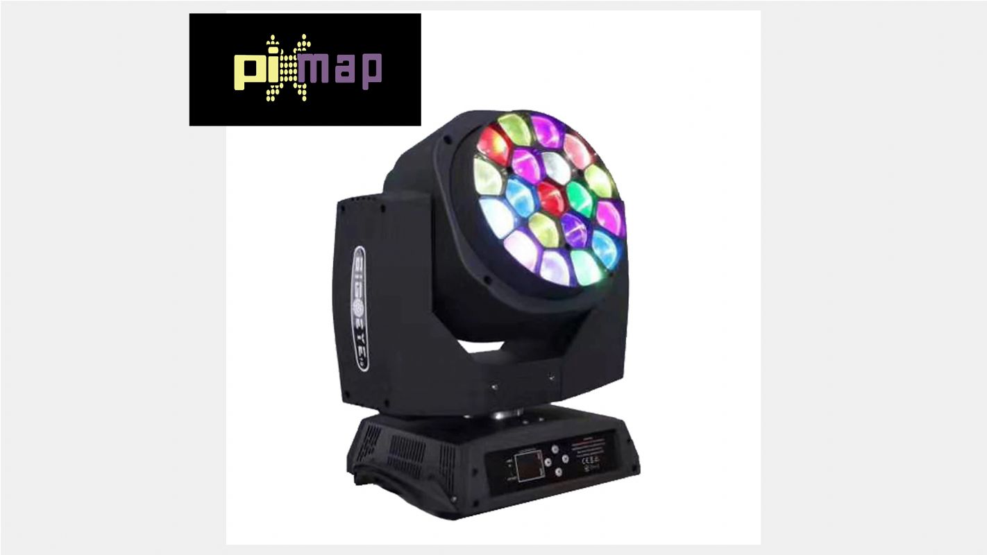 RGBW LED Hareketli Kafa