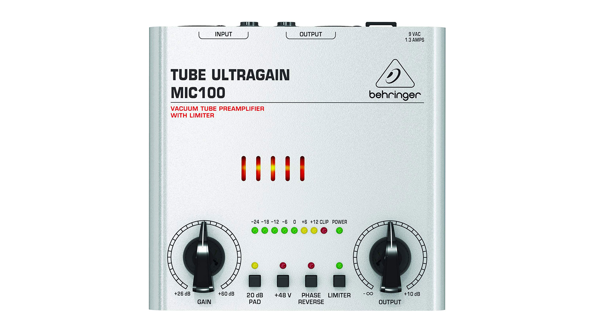 MIC100 - Tube Ultragain Lambalı Mikrofon Preamfisi