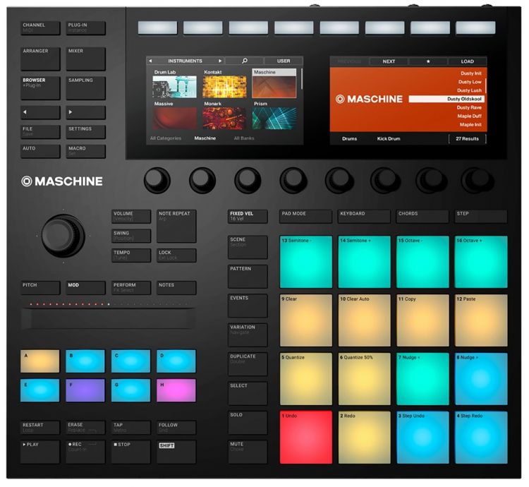 NATIVE INSTRUMENTS MASCHINE MK3 Kontrol Cihazı