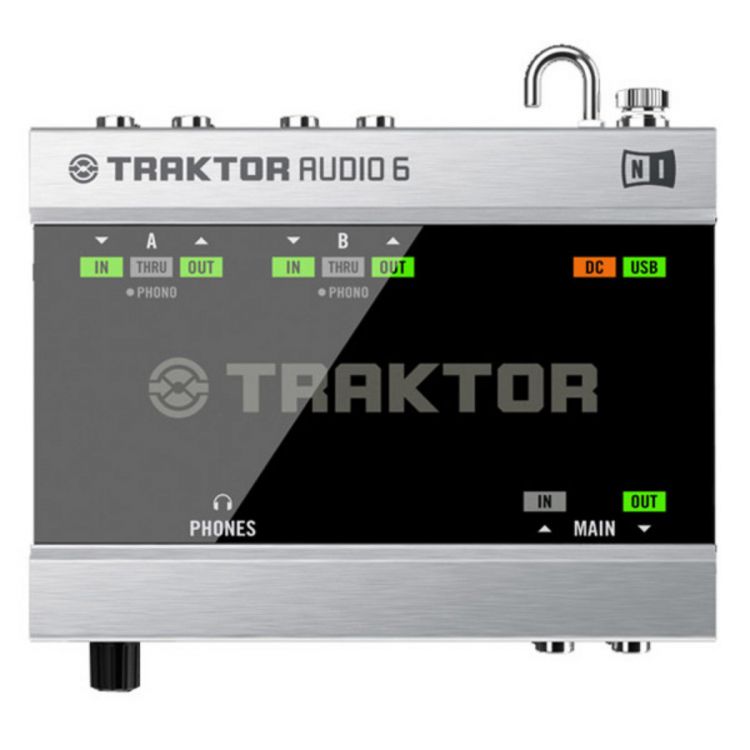 NATIVE INSTRUMENTS TRAKTOR Scratch A6 Ses Arabirimi