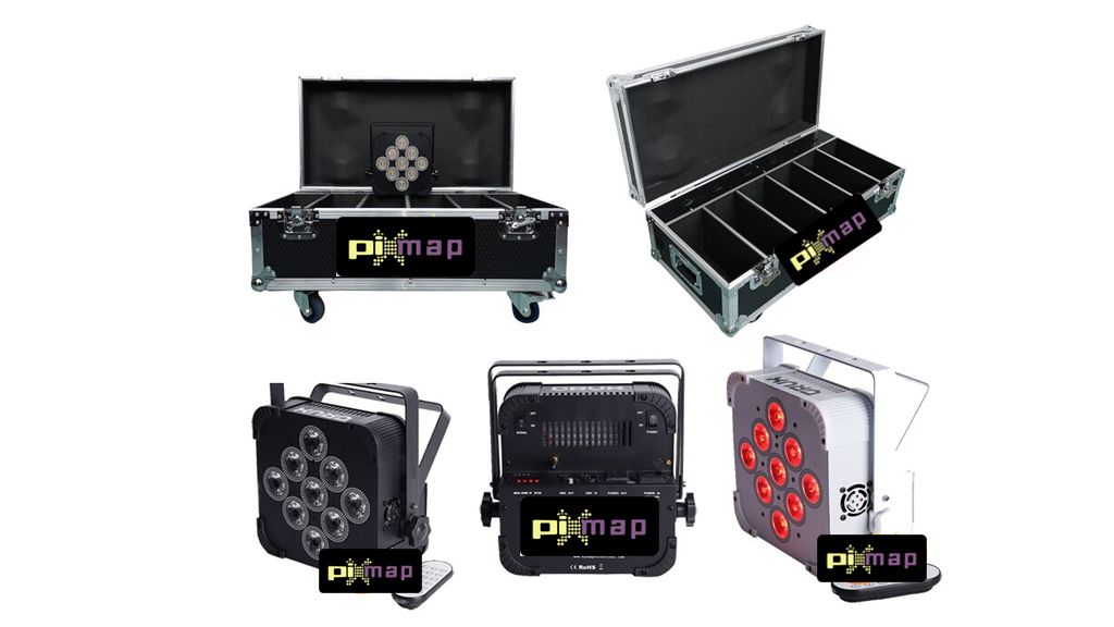 Kablosuz DMX pil gücü led Par Işık Için Uzaktan Kumanda