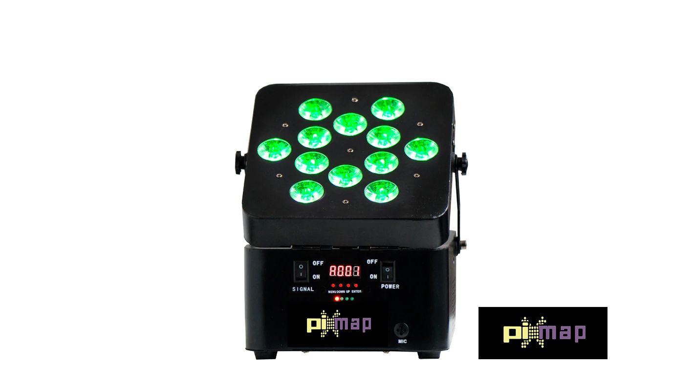 RGBAW UV Freedoom Akülü kablosuz dmx led Par Işık