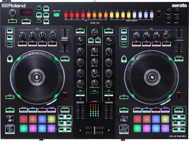 ROLAND DJ-505 Gelişmiş DJ Kontrolcüsü