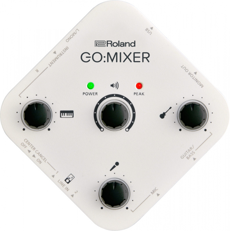 ROLAND GO:MIXER Akıllı Telefonlar için Ses Mixeri