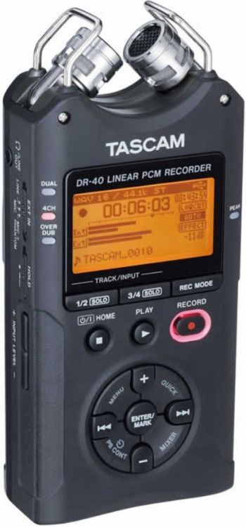 TASCAM DR-40V2 / Profesyonel El Kayıt Cihazı