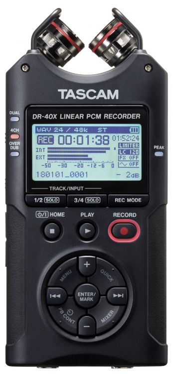 TASCAM DR-40X / Profesyonel El Kayıt Cihazı