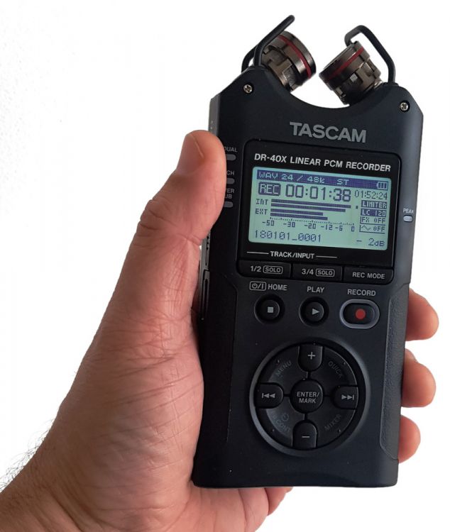 TASCAM DR-40X / Profesyonel El Kayıt Cihazı