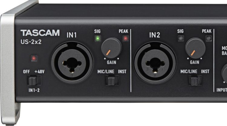 TASCAM US-2x2 / USB Ses Arayüzü