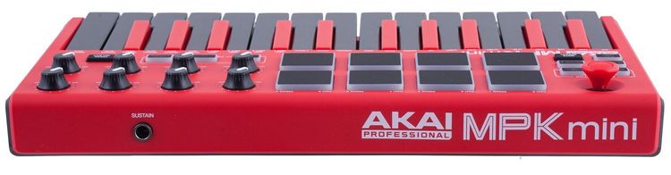 AKAI MPKMINI 2 RED 25 Tuşlu MIDI Klavye