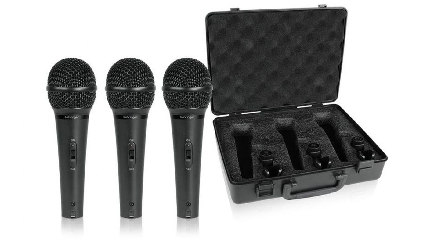 ULTRAVOICE XM1800S 3’lü Dinamik Kardioid Mikrofon Seti