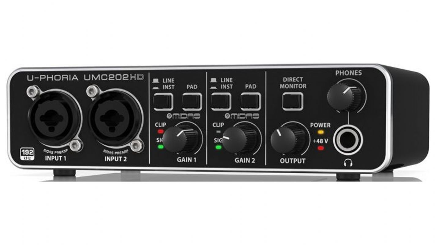 UMC202HD - 2x2, 24-Bit 192kHz USB Ses Kartı